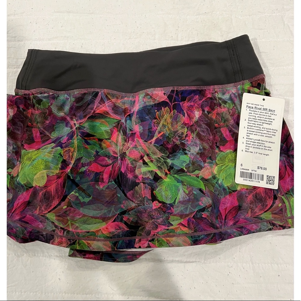 Lululemon NWT skirt size 6
